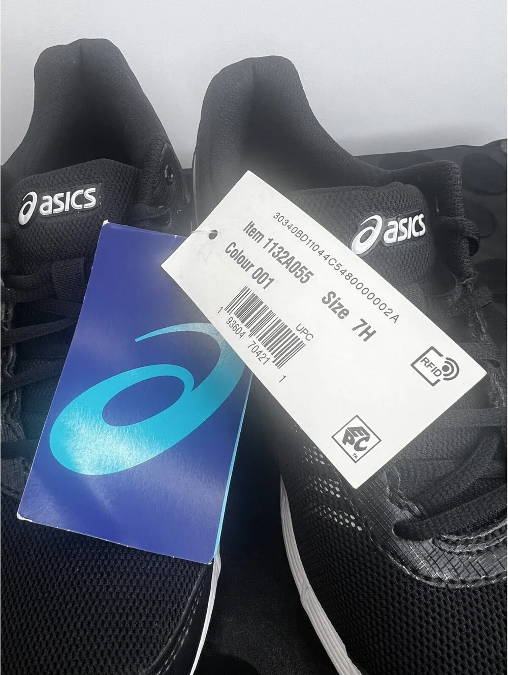 ASICS GEL-Quickwalk 3 Women’s 7.5 Black White Walking Shoes 1132A055 NWT